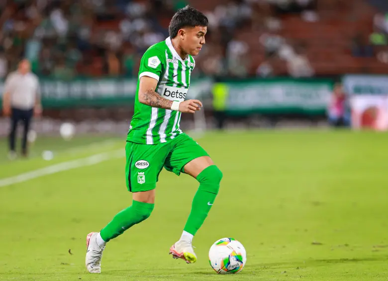 Por ahora, el jugador fue apartado del equipo profesional de Atlético Nacional mientras avanzan las investigaciones. FOTO MANUEL SALDARRIAGA