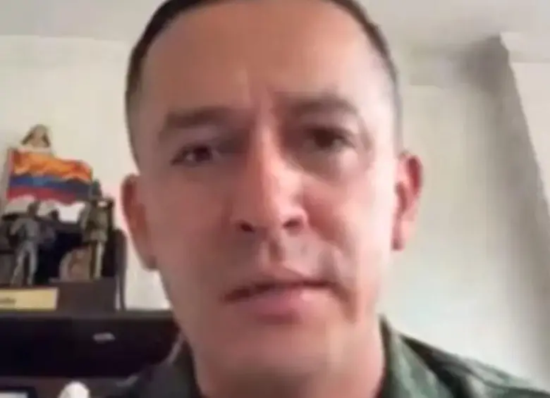 El teniente coronel del Ejército Sammy Ernesto Rodríguez, exedecán de Gustavo Petro durante su Presidencia. Foto. redes