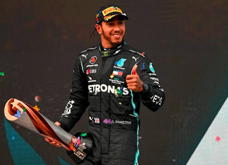 Lewis Hamilton deja un enorme legado en Mercedes. FOTO AFP