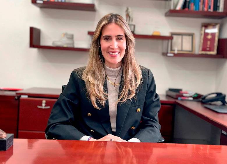 Marcela Caicedo es la presidenta de la Asociación Colombiana de Industriales del Calzado, el Cuero y sus Manufacturas (Acicam). FOTO cortesía Acicam