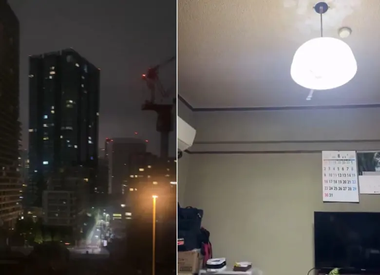 Temblor magnitud 5,9 sacudió cerca de la región de Tokio, en Japón. FOTOS: Capturas de video