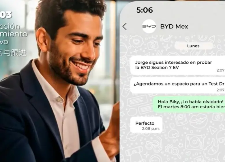 La plataforma BIKY.ai automatiza la atención comercial de los concesionarios y acompaña al cliente desde el primer contacto hasta la posventa mediante inteligencia artificial. FOTO CORTESÍA