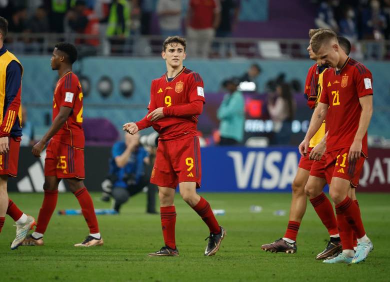 España perdió en su duelo final de primera fase 2-1 ante Japón, que terminó líder del Grupo E. FOTO EFE
