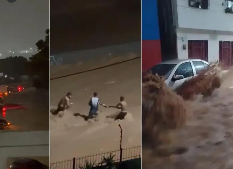 Venezuela vive una intensa temporada de lluvias que afecta a ciudades como Caracas. FOTOS: Capturas de video