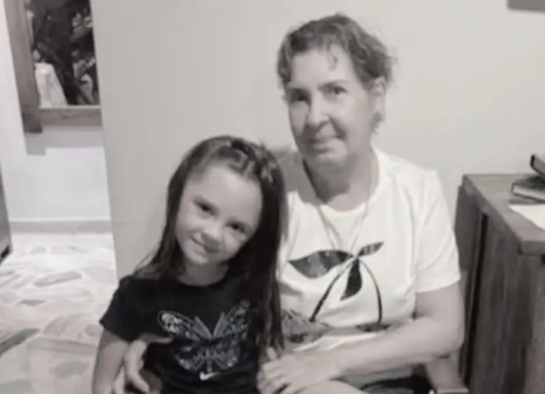 Encuentran sin vida a Violeta Guerrero y su abuela, Amparo Jaramillo en Cali. FOTO: Cortesía