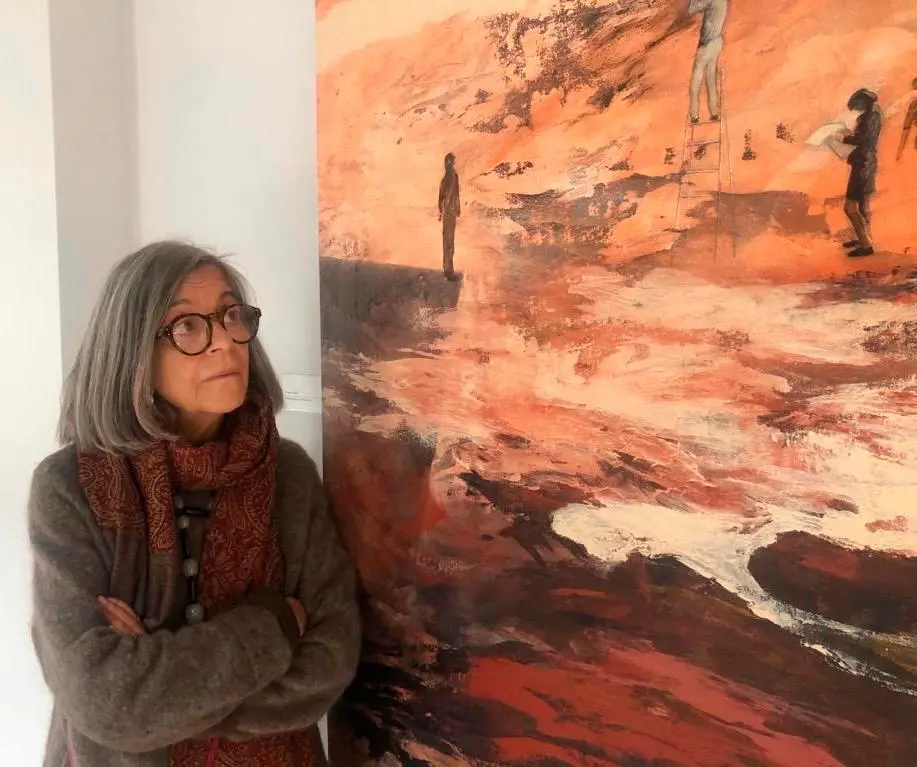 Las obras de la artista hacen parte de colecciones de museos de Latinoamérica, Estados Unidos y Europa. FOTO: Cortesía Mónica Meira