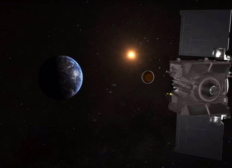 Nave OSIRIS-REx envía la cápsula con muestras del asteroide Bennu rumbo a la Tierra. FOTO: Europa Press