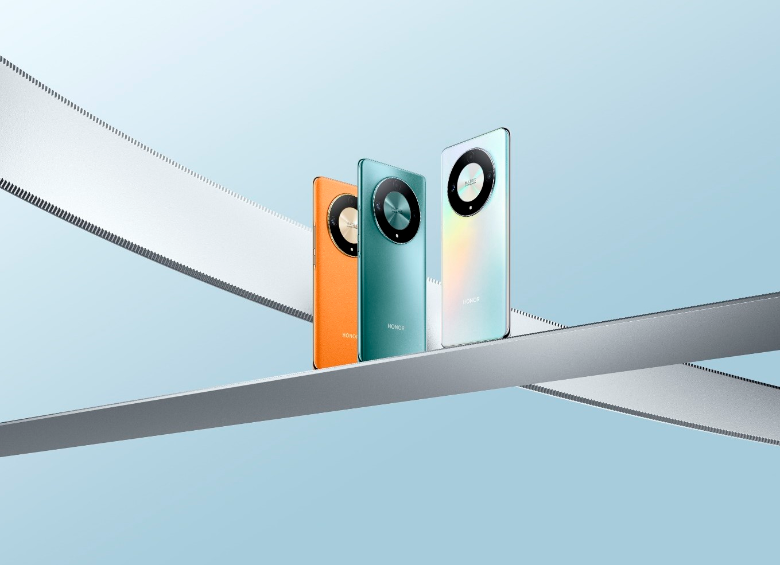 Estos son los tres colores que tiene este nuevo Magic6 Lite. FOTO Cortesía Honor