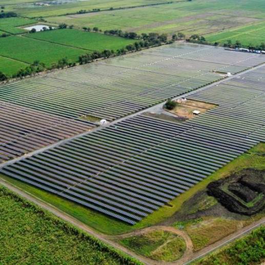 Con Celsia Solar Buga I, la compañía completa seis granjas en el Valle del Cauca. FOTO cortesía