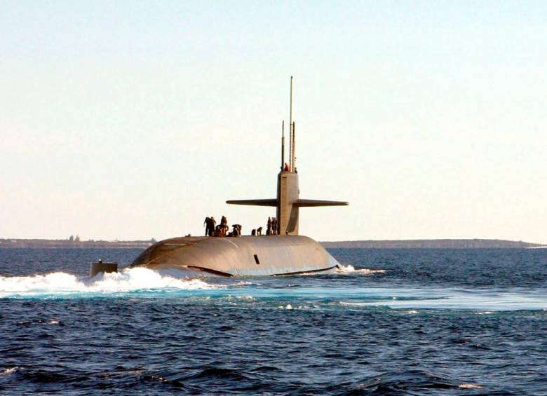 Imagen de referencia que no corresponde al submarino desaparecido en Indonesia. FOTO: Getty