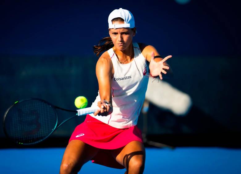 Emiliana Arango era la última cuota colombiana en el US Open. Foto: Getty