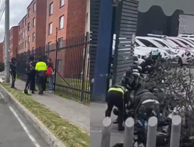 Una guarda de seguridad relató a Blu Radio los momentos posteriores al ataque contra Cristian Garzón, quien habría intervenido para protegerla durante el procedimiento contra la evasión del pasaje. FOTO: Captura de video. 