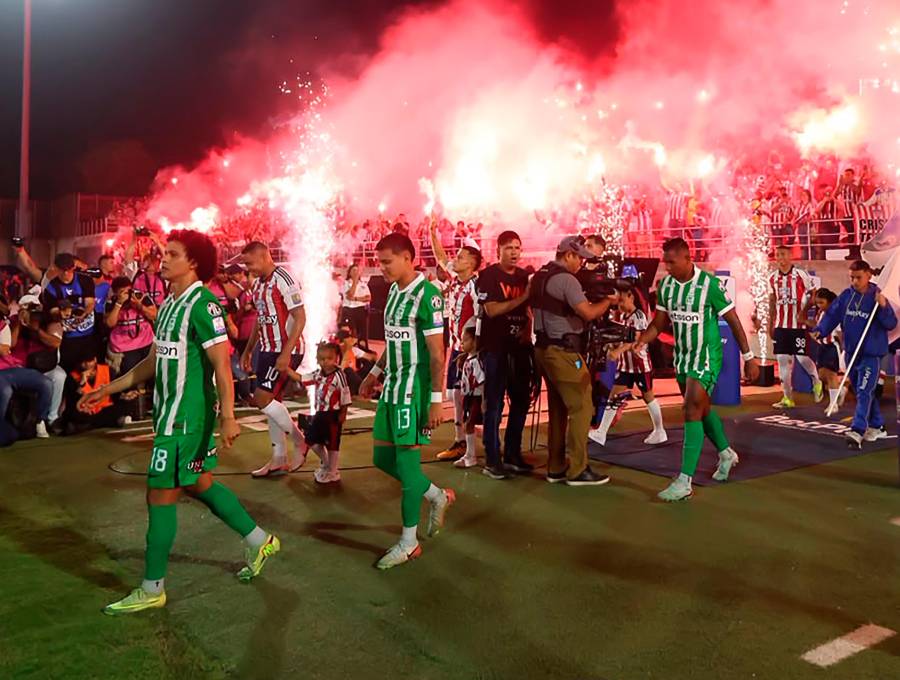 Atlético Nacional espera poder darle vuelta al resultado en el partido de vuelta, que se jugará el lunes 8 de junio en Medellín. FOTO Colprensa 