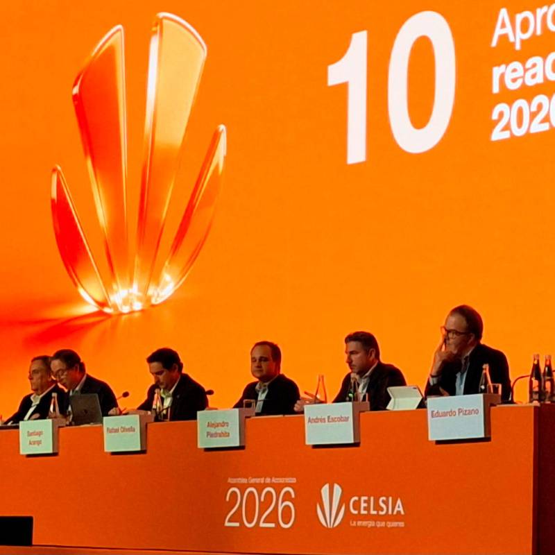 Accionistas de Celsia aprobaron en asamblea la distribución de más de $361.000 millones en dividendos y una recompra de acciones por $150.000 millones. FOTO: Cortesía
