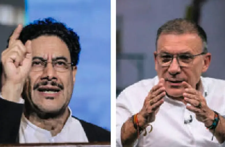 Iván Cepeda y Roy Barreras, ambos representantes del espectro político de izquierda y cercanos al presidente Gustavo Petro, serán contendores durante la primera vuelta presidencial, que se realizará el próximo 31 de mayo. FOTOS Presidencia y Colprensa
