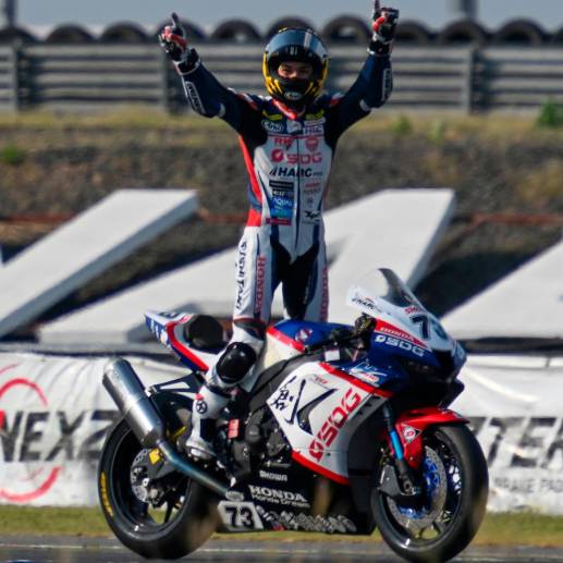  Haruki Noguchi corría para Honda SDG Racing. FOTO TWITTER @Swinxy