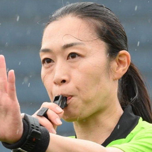 Yoshimi Yamashita participó también como árbitra en la Copa Mundial Catar 2022. FOTO: INSTAGRAM 
