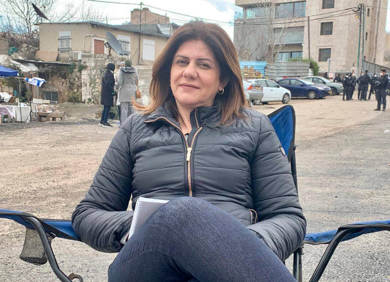 Shireen Abu Akleh, de 51 años, era una conocida periodista de guerra. FOTO TWITTER