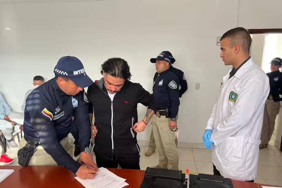 Es hijo de Henry Loaiza, alias El Alacrán, uno de los capos históricos del Cartel del Norte del Valle. Foto: Policía Nacional