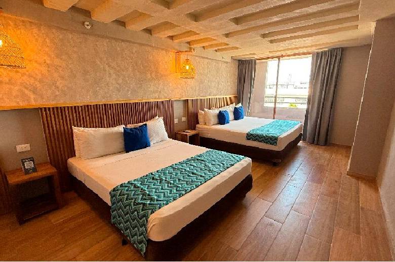 El Hotel Toné, en San Andrés, incorpora una nueva propuesta de habitaciones insignia con vista al mar y balcón con una maravillosa vista de la isla. Foto: Cortesía. 