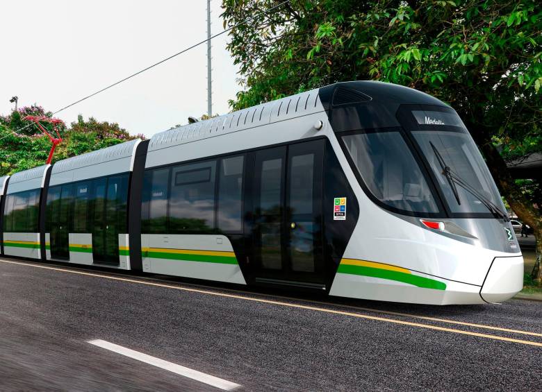 El metro ligero de la 80 es la obra de movilidad más importante en Medellín desde la construcción de la linea de metro pesado hace tres décadas. FOTO: Cortesía Metro de Medellín