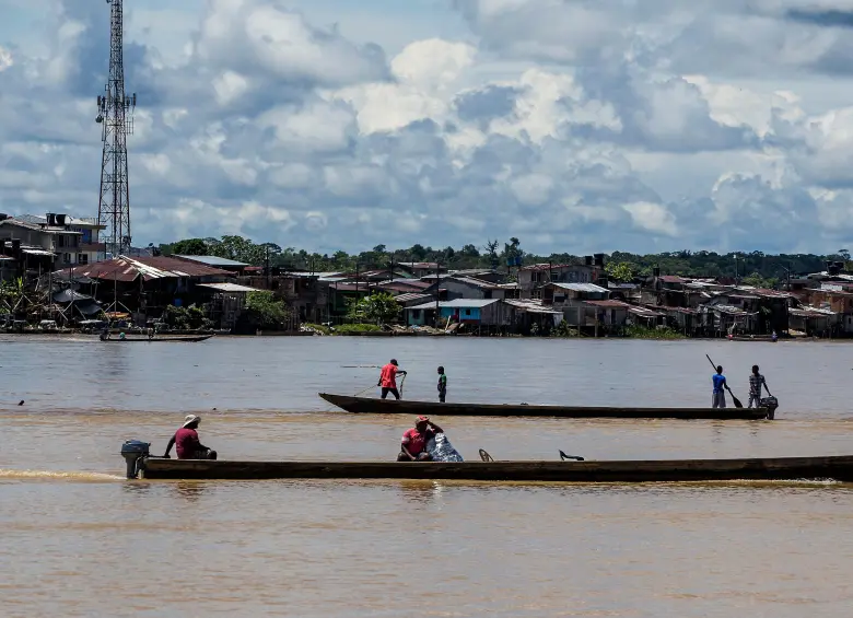 El paro armado anunciado por el ELN en el Chocó prohibe la circulación por el río Baudó y sus afluentes. FOTO: Julio César Herrera