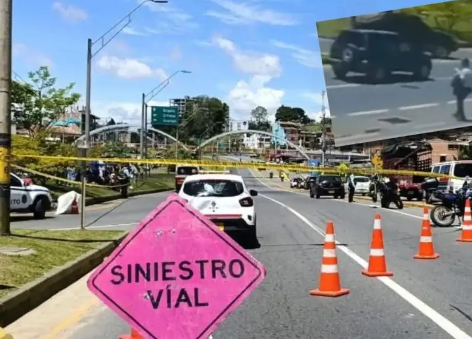 Incidente vial en el que perdió la vida el adulto mayor de 83 años. FOTO: imagen tomada de redes.