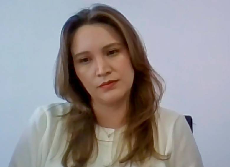 María Alejandra Benavides de Soto. Foto: Captura de video