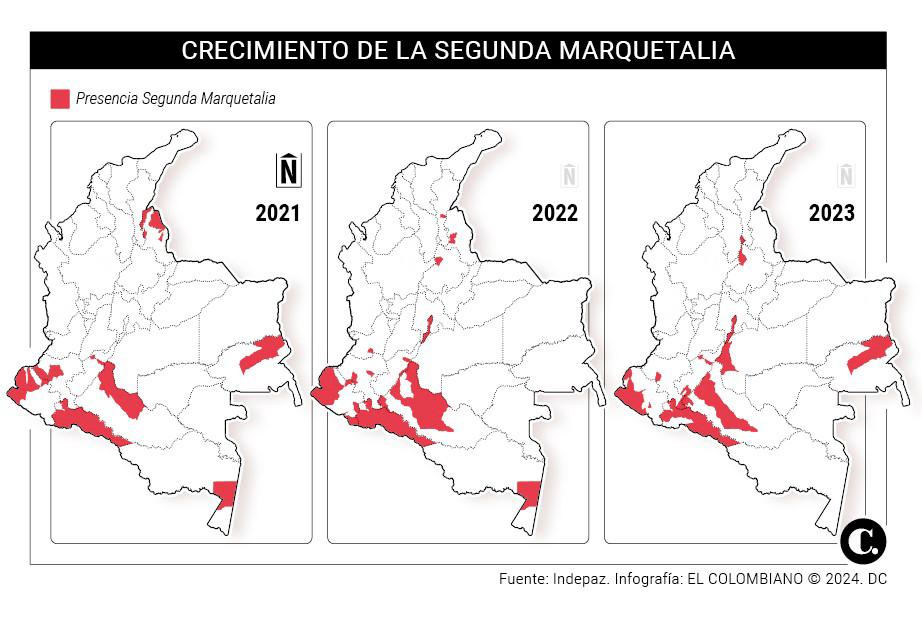 Así es la presencia en el país de la Segunda Marquetalia, grupo armado que iniciará negociaciones con el Gobierno 