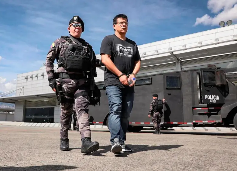 Uno de los trasladados fue Johnny Alexánder Ramírez Arenas (“El diablo”), uno de los principales cabecillas de la organización criminal “el Mesa”. FOTO: CORTESÍA INPEC.