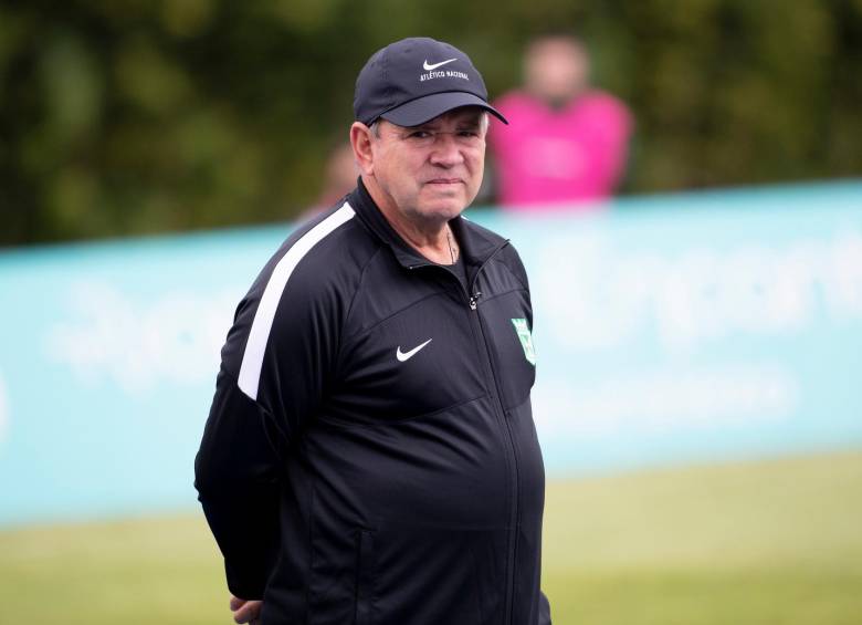 El técnico Hernán Darío Herrera ha tenido un difícil inicio de semestre con Nacional. FOTO: JUAN ANTONIO SÁNCHEZ