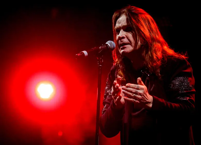 Dos semanas antes de su muerte, Osbourne dio su último concierto. FOTO Colprensa