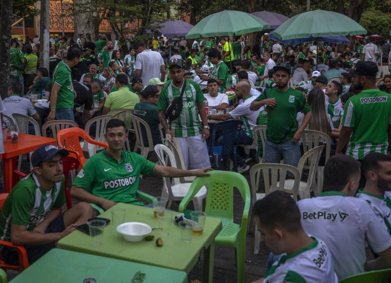 Nacional disputó en casa el primer duelo de la final contra Millonarios. FOTO: CAMILO SUÁREZ /EL COLOMBIANO