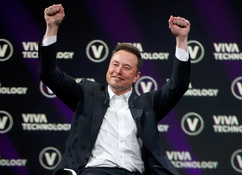 Elon Musk aumentó su fortuna en un 85% en el último año. FOTO Getty 