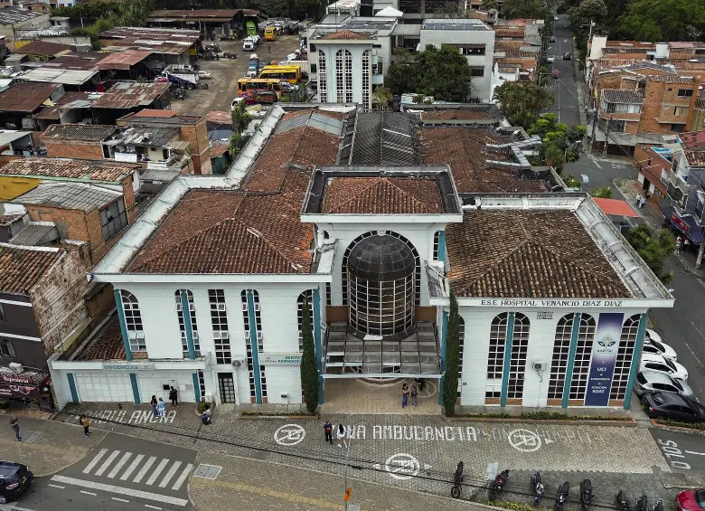 Panorámica del Hospital Venancio Diaz Diaz en Sabaneta. Foto: Manuel Saldarriaga Quintero.