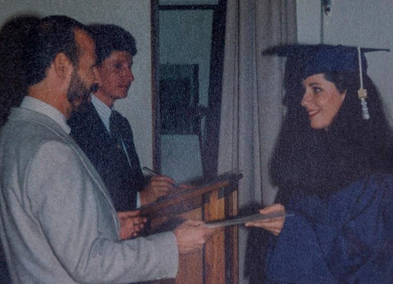 Márjorie Kisner se graduó como psicóloga y poco antes de su muerte culminó una especialización. FOTO CORTESÍA