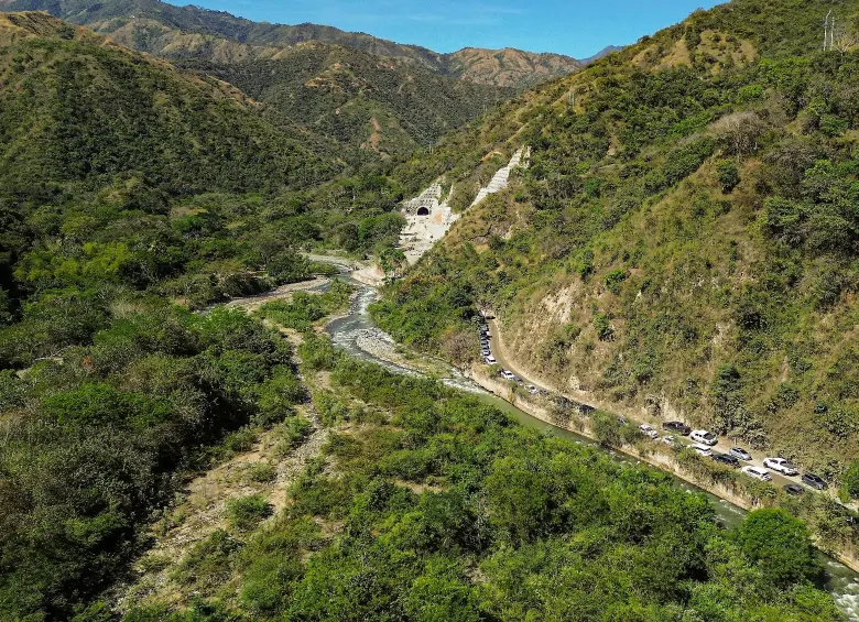 A mediados de este año, todo el proyecto del Túnel del Toyo quedó en manos del departamento. FOTO Manuel Saldarriaga
