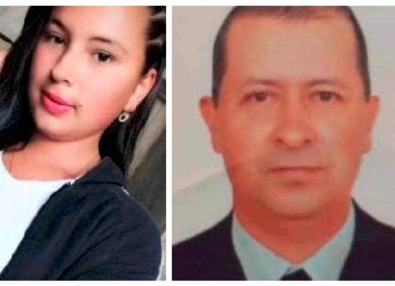 Marly Andrea Osorio Giraldo, de 22 años, y Albeiro de Jesús Cardona Ruiz, de 57, fueron las víctimas de este doble ataque en Abejorral. FOTOS: CORTESÍA