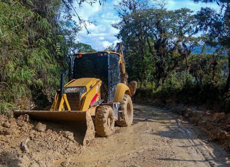 Por los estragos de las condiciones climaticas, especialmente por los deslizamientos, 17 municipios de Boyacá declararon calamidad pública. FOTO: Gestión del Riesgo de Desastres de Boyacá