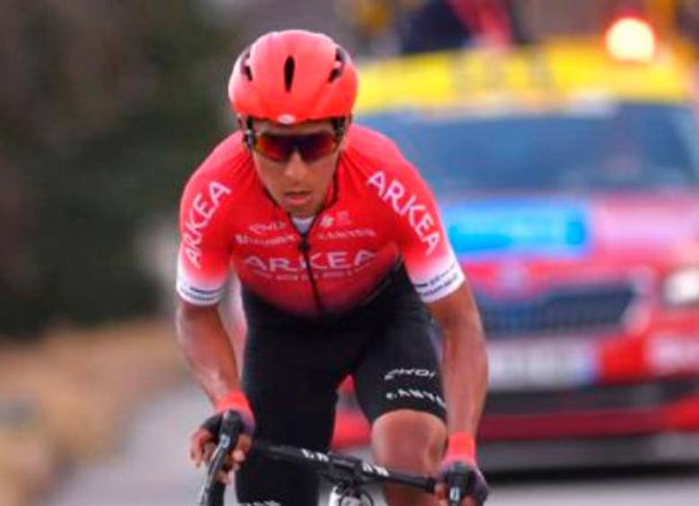 Nairo Quintana es integrante del equipo Arkéa Samsic. FOTO: EFE