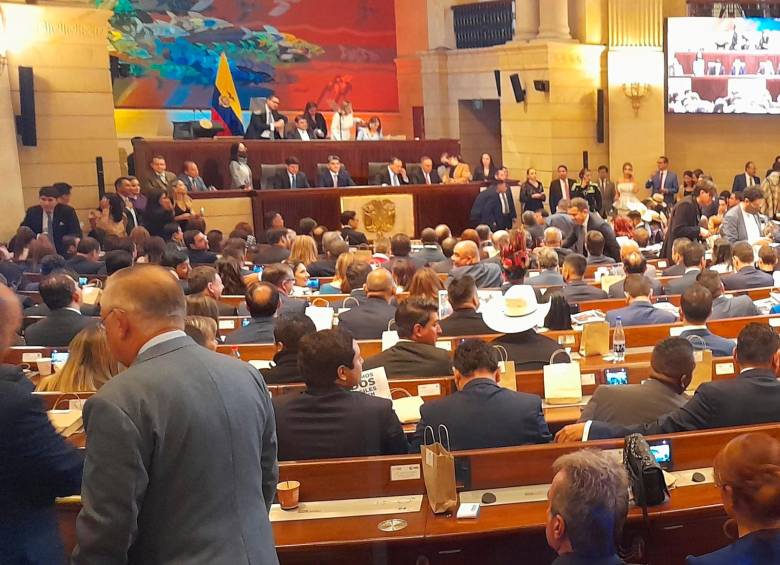 Este miércoles se posesionará el nuevo Senado y Cámara de Representantes que legislarán en los próximos cuatro años. FOTO COLPRENSA