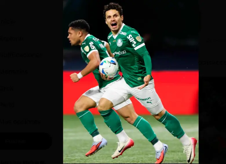 Palmeiras remontó en la semifinal de la Copa Libertadores ante Liga Deportiva de Quito y ahora disputará el título contra Flamengo. FOTO TOMADA X @Palmeiras