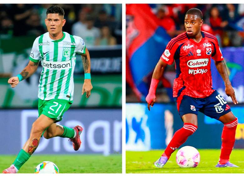 A sus 29 años, Jorman transmite serenidad en la cancha a todos sus compañeros. Es el hombre que siempre está ahí para respaldar al plantel. Por su parte, Halam Loboa, de 19 años, tiene contrato con el cuadro rojo hasta el 30 de junio de 2029. Fue renovado recientemente. Fotos Juan Antonio Sánches y Manuel Saldarriaga.