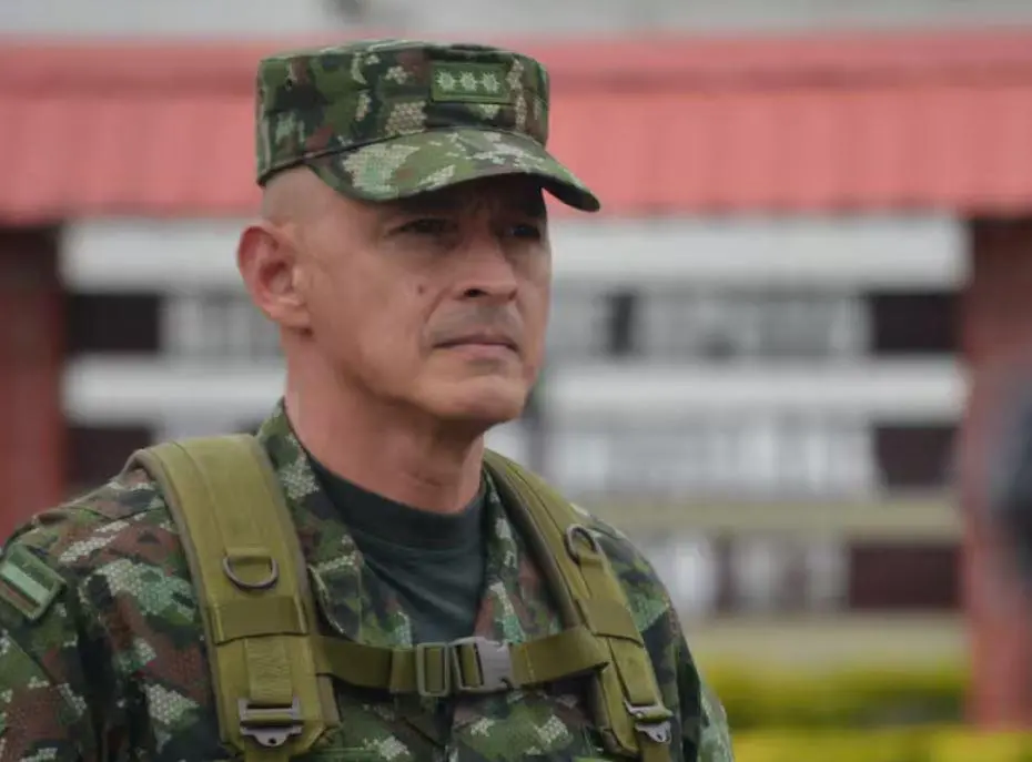 General Erick Rodríguez, retirado de las Fuerzas Militares tras sus declaraciones sobre carnetización de las disidencias de las Farc. Foto: FF. MM. 