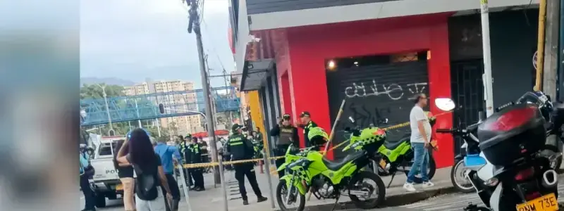 Policía de civil mató a un hombre que le robó una cadena y un celular en Bello