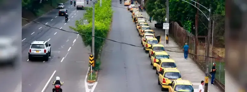 Estas son las quejas de los usuarios por irregularidades en acopio de taxis en El Poblado
