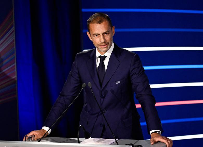 El presidente de la Uefa, Alxander Ceferin, ocupa el cargo de primer mandatario desde hace una década. Foto: tomada del x de @UEFA