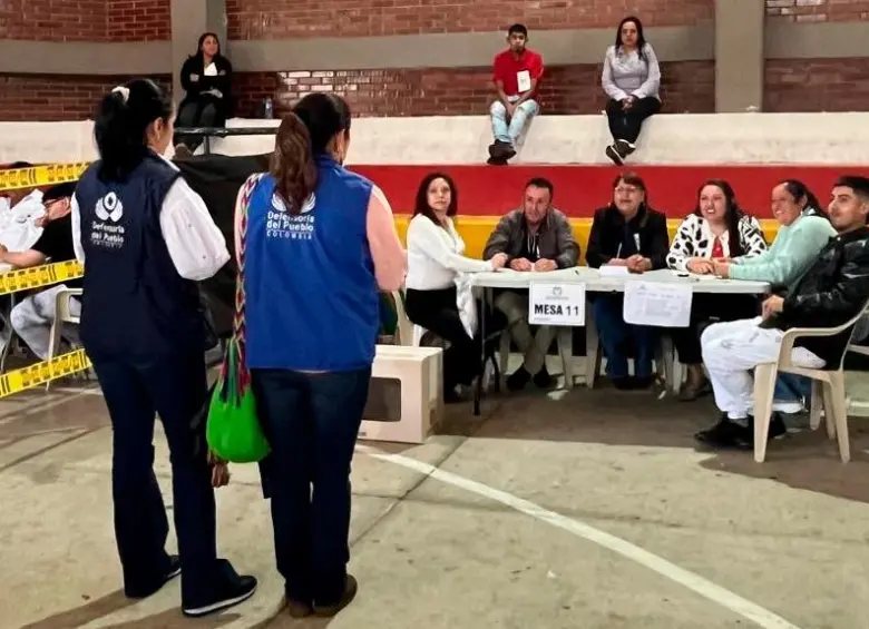 La Defensoría del Pueblo pidió mesura a las campañas y respeto a los contrincantes, de cara a las elecciones presidenciales de mayo. FOTO: CORTESÍA DE LA DEFENSORÍA.