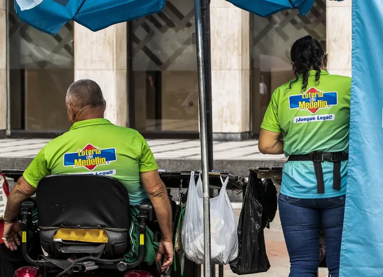 La Lotería de Medellín entregó en su último sorteo 16 mil millones de premio mayor.. Foto: Jaime Pérez Munévar