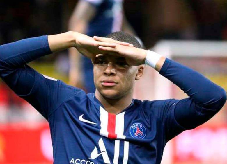 Kylian Mbappé, una de las grandes figuras del fútbol mundial actual. FOTO: AFP
